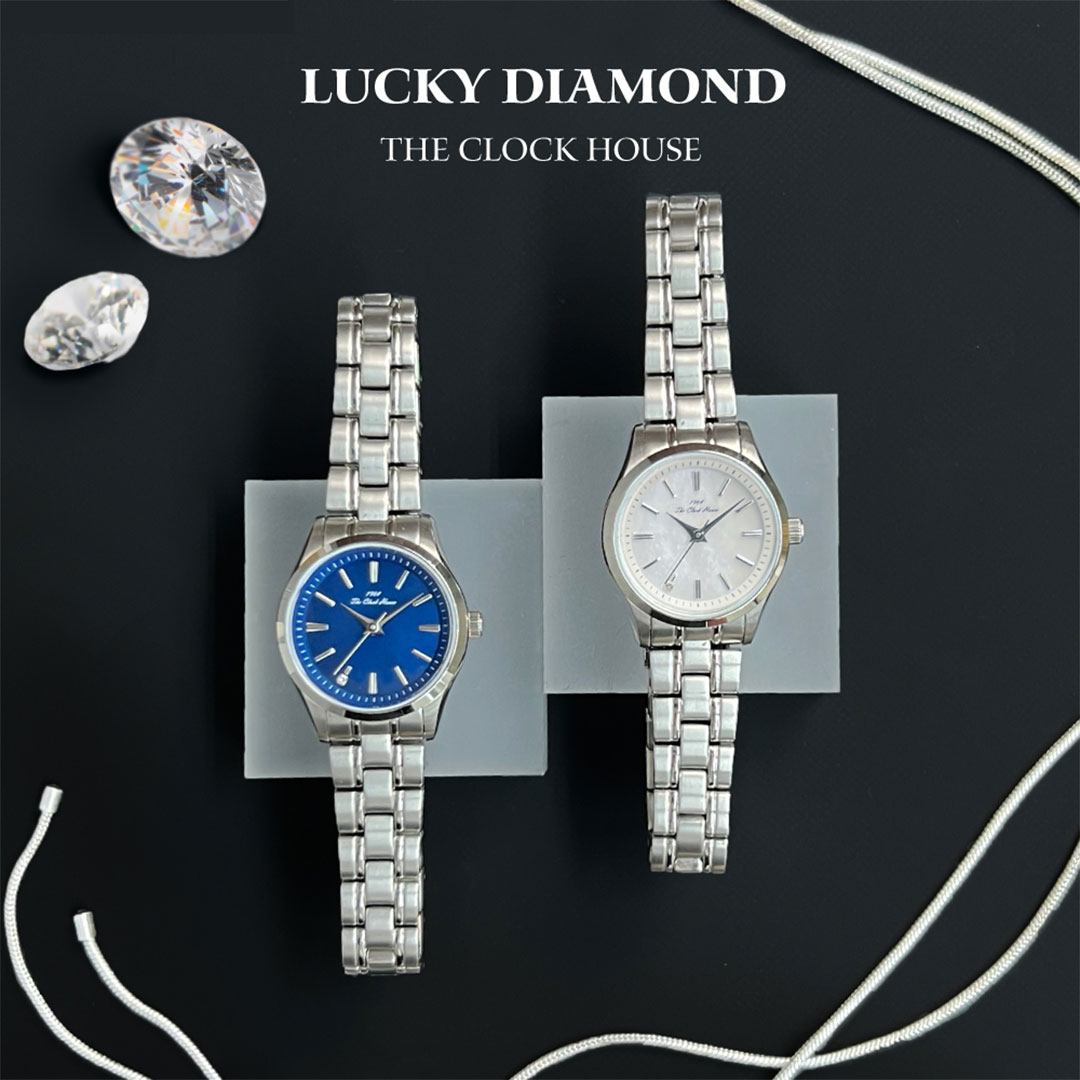  THE CLOCK HOUSEより ”幸運を届ける” Lucky Diamondがテーマの腕時計登場